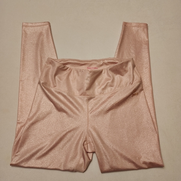 Juicy Couture Pink Shimmery Leggings - Picture 7 of 7
